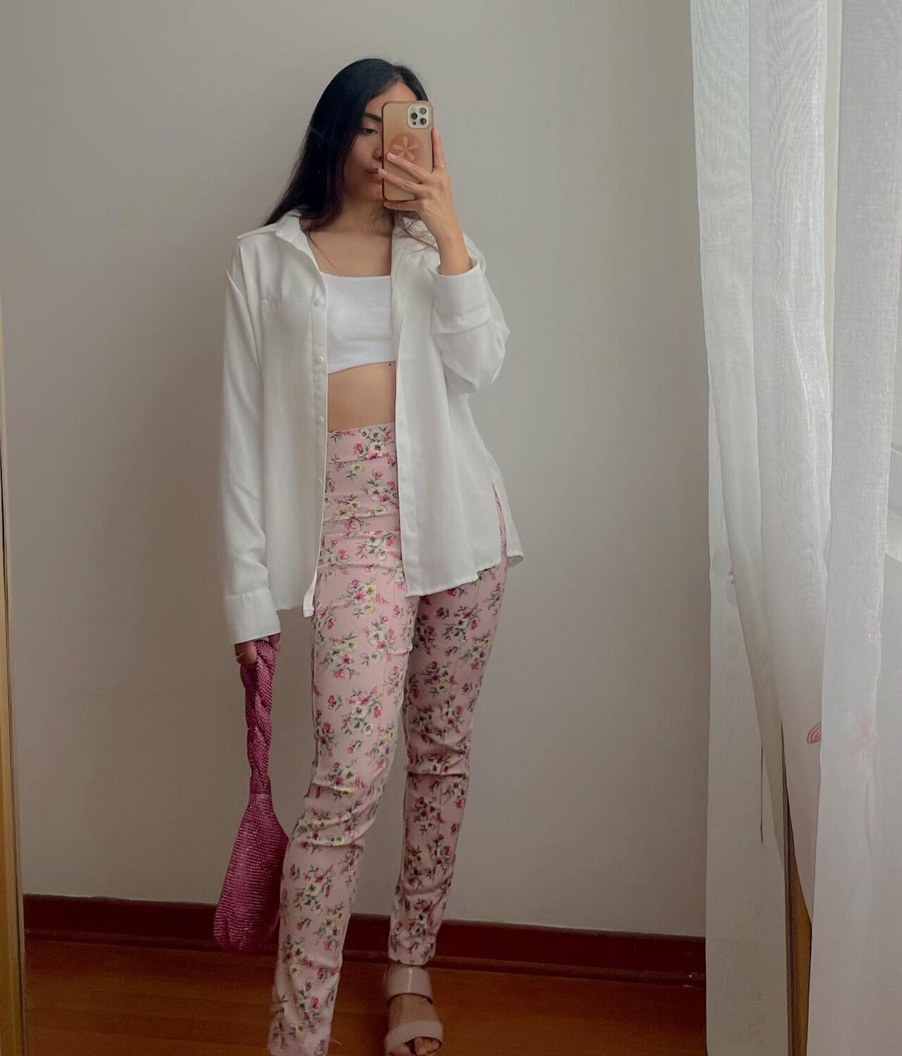 Pantalón Floreado
