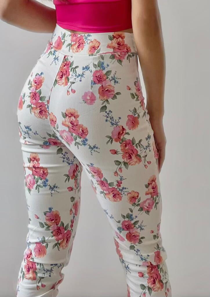 Pantalón Floreado