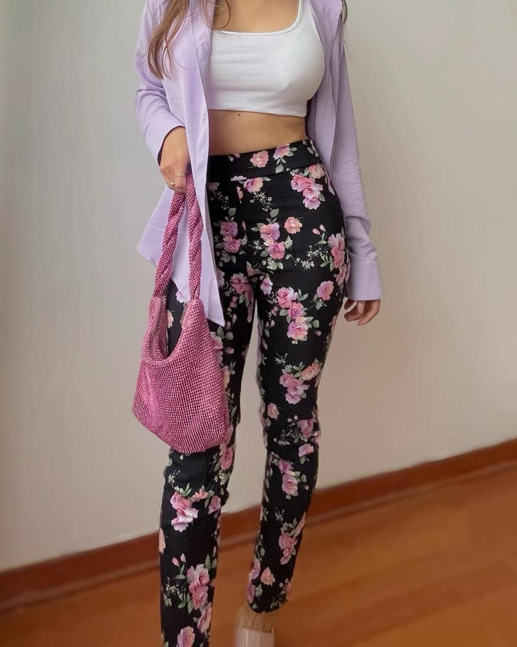 Pantalón Floreado