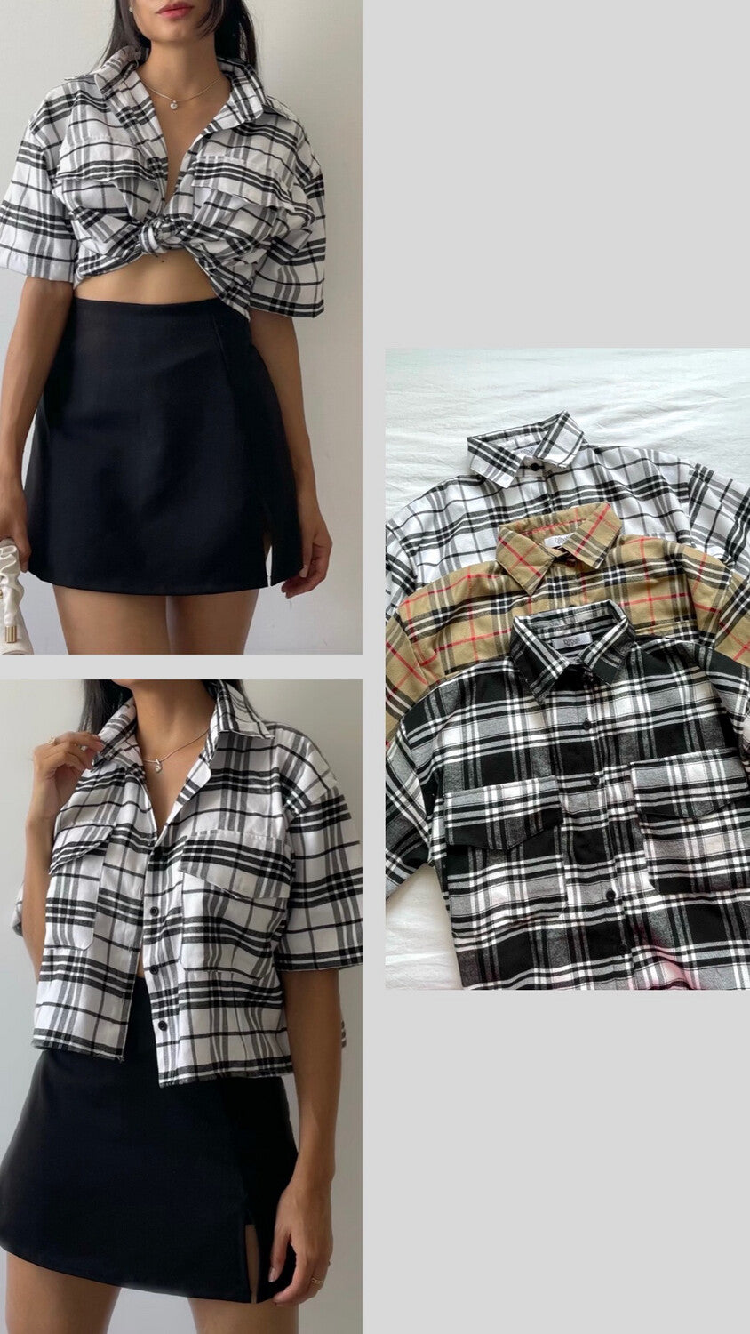 Blusa Escocés