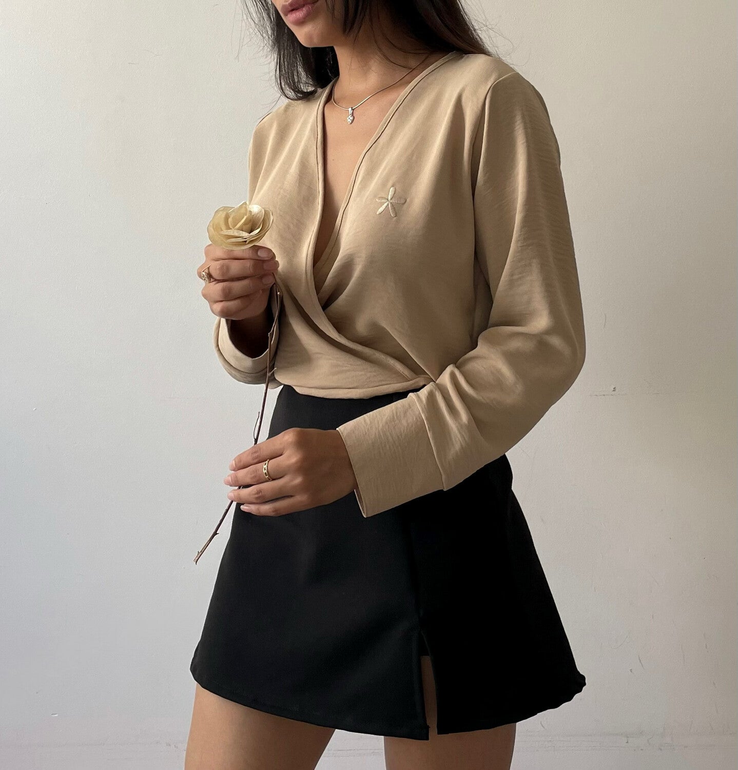 Blusa Cruzada