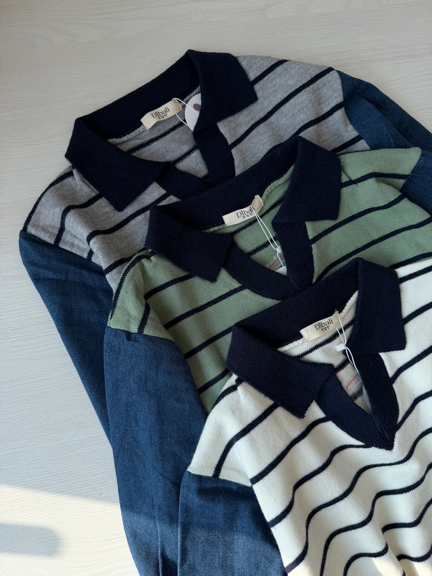 Sweater Manga Denim