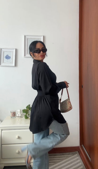 Blusón seda