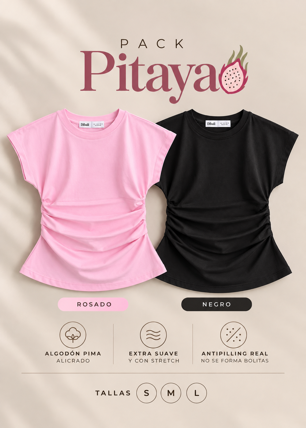 Polo Pima Vizeu Pack x 2