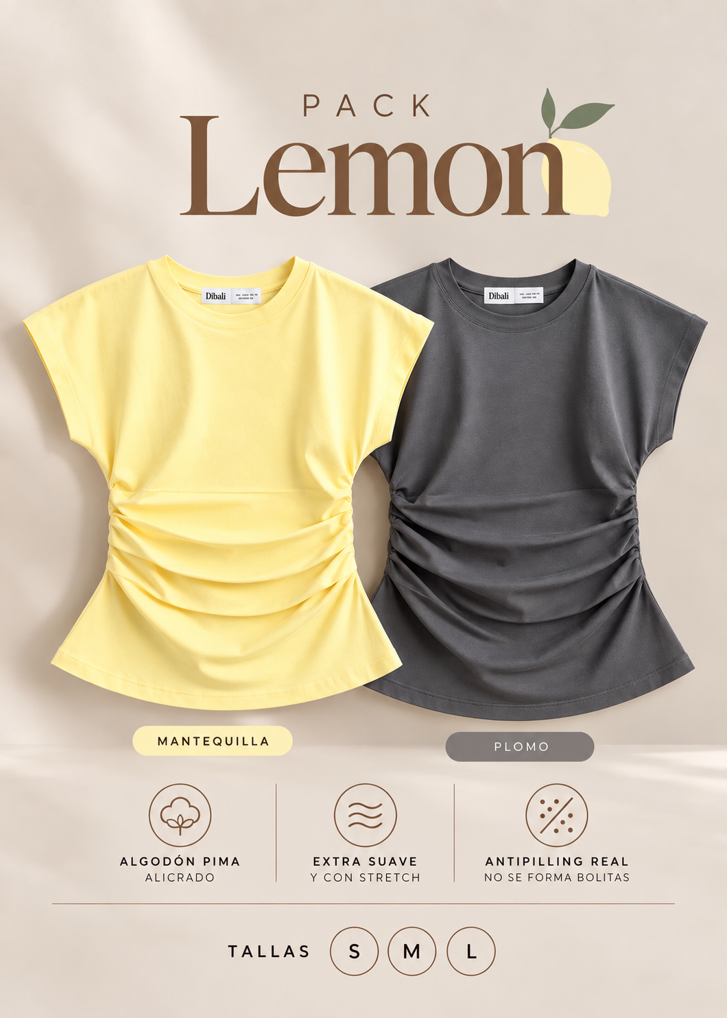 Polo Pima Vizeu Pack x 2
